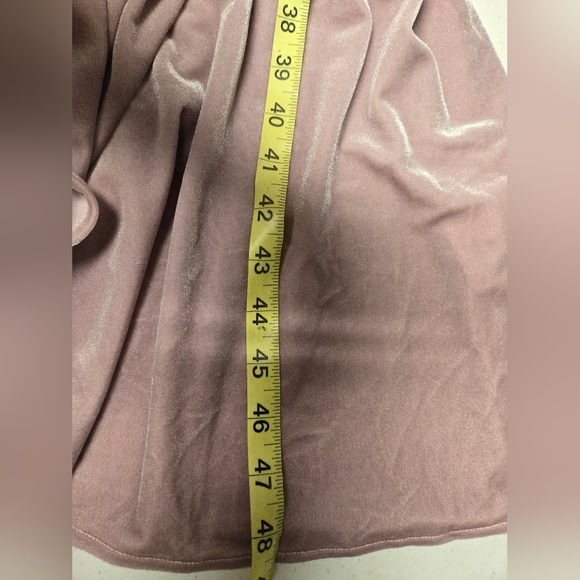 Jessakae dusty pink velvet dress size 3XL - Picture 6 of 7